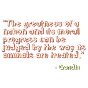 Ghandi quote